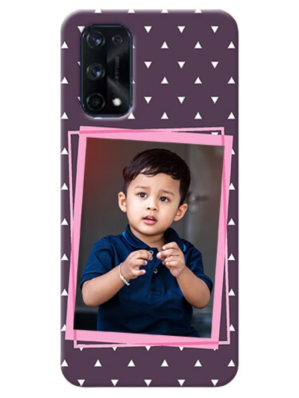 Custom Realme X7 Pro Phone Cases: Triangle Pattern Dotted Design