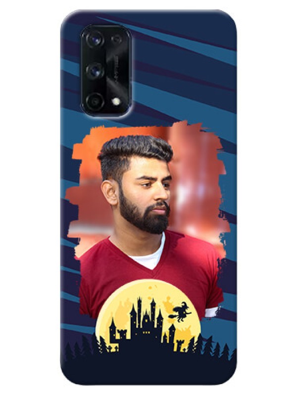 Custom Realme X7 Pro Back Covers: Halloween Witch Design 