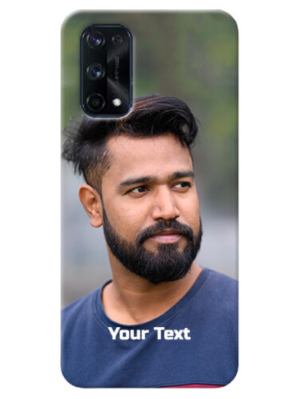 Custom Realme X7 Pro Mobile Cover: Photo with Text