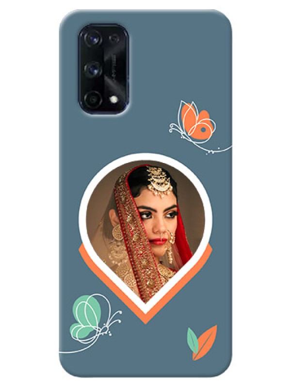 Custom Realme X7 Pro Custom Mobile Case with Droplet Butterflies Design
