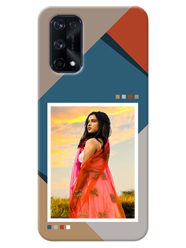 Custom Realme X7 Pro Mobile Back Covers: Retro color pallet Design