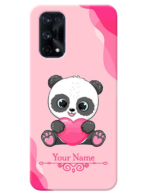 Custom Realme X7 Pro Mobile Back Covers: Cute Panda Design
