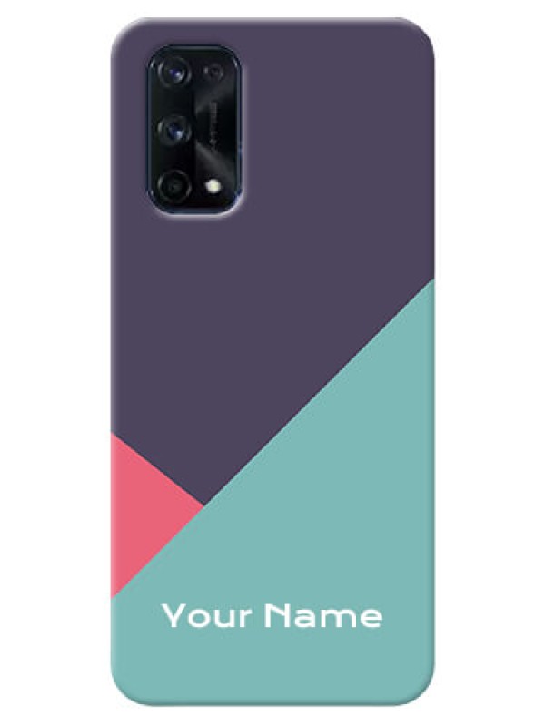 Custom Realme X7 Pro Custom Phone Cases: Tri Color abstract Design