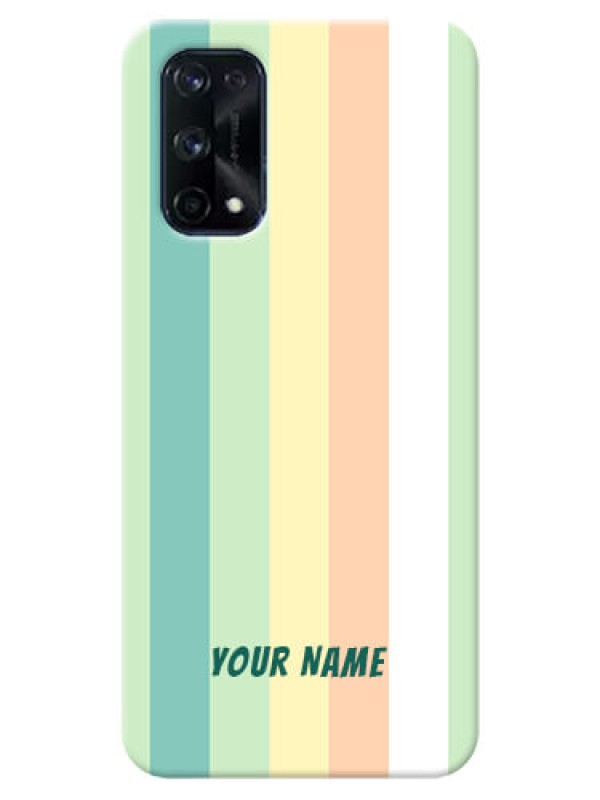 Custom Realme X7 Pro Back Covers: Multi-colour Stripes Design