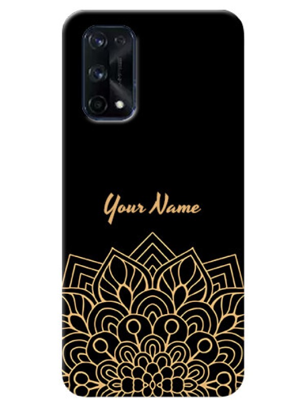 Custom Realme X7 Pro Back Covers: Golden mandala Design