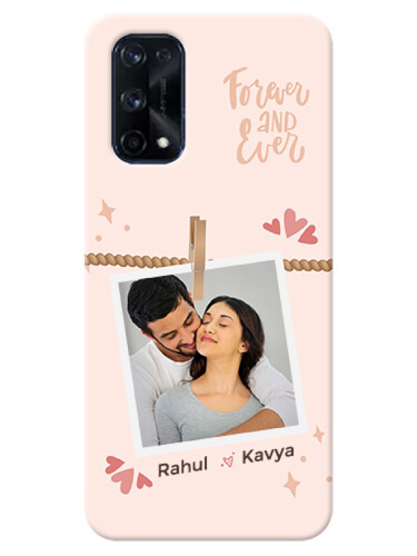 Custom Realme X7 Pro Phone Back Covers: Forever and ever love Design