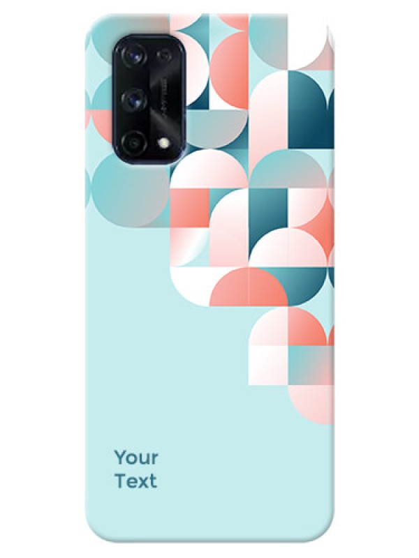Custom Realme X7 Pro Back Covers: Stylish Semi-circle Pattern Design