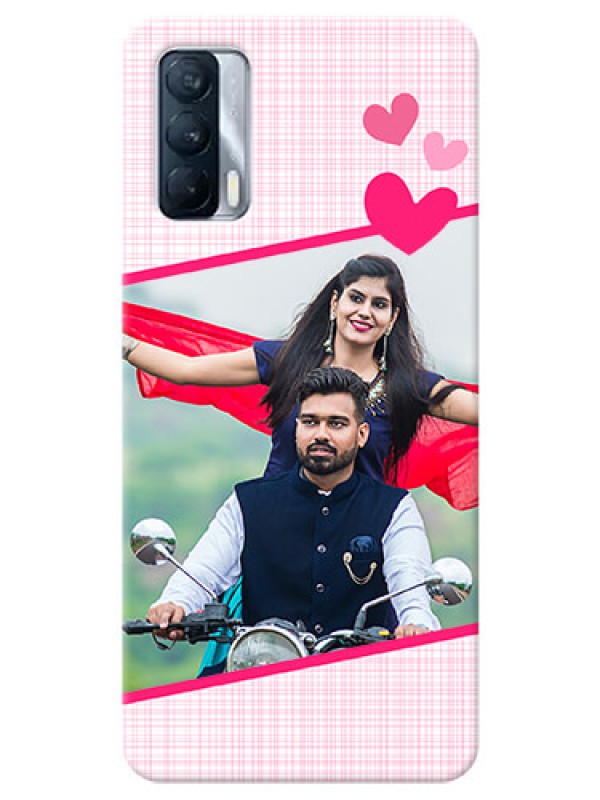 Custom Realme X7 Personalised Phone Cases: Love Shape Heart Design