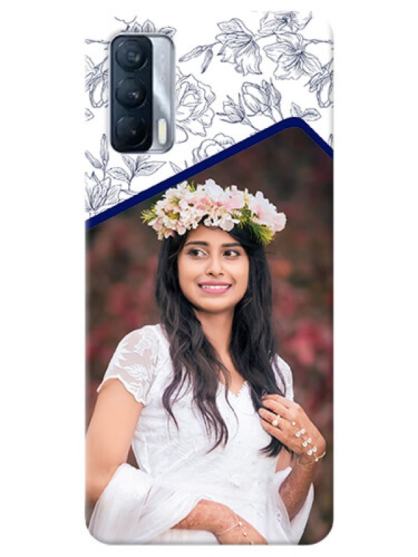 Custom Realme X7 Phone Cases: Premium Floral Design