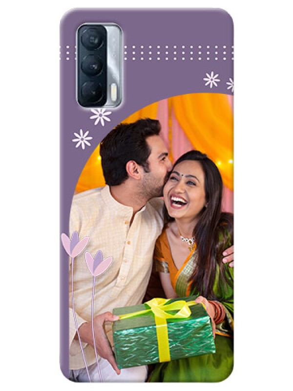 Custom Realme X7 Phone covers for girls: lavender flowers design 