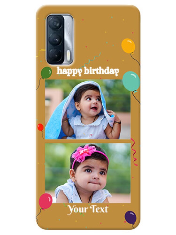 Custom Realme X7 Phone Covers: Image Holder with Birthday Celebrations Design