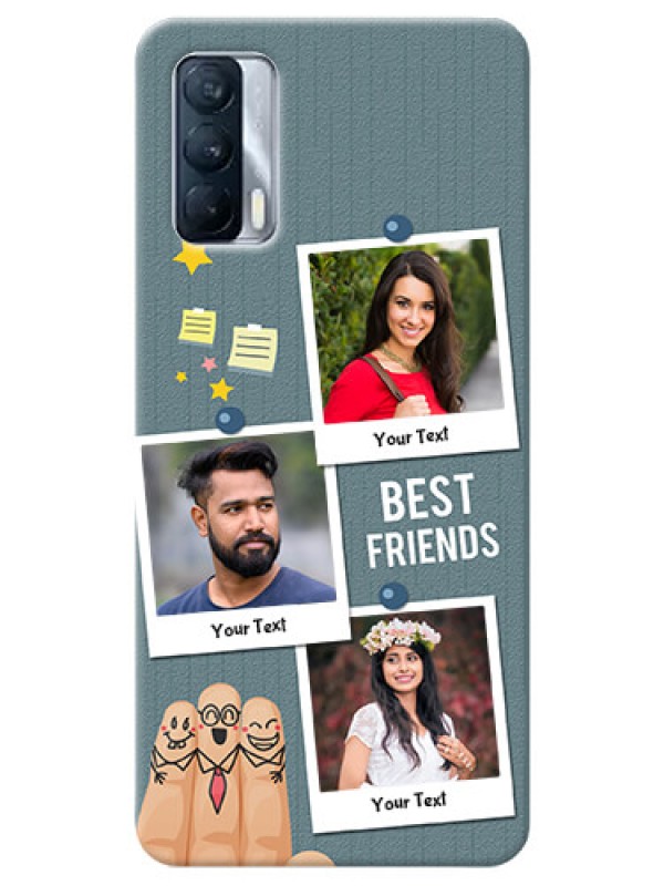 Custom Realme X7 Mobile Cases: Sticky Frames and Friendship Design