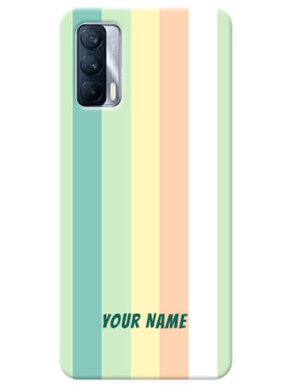 Custom Realme X7 Back Covers: Multi-colour Stripes Design