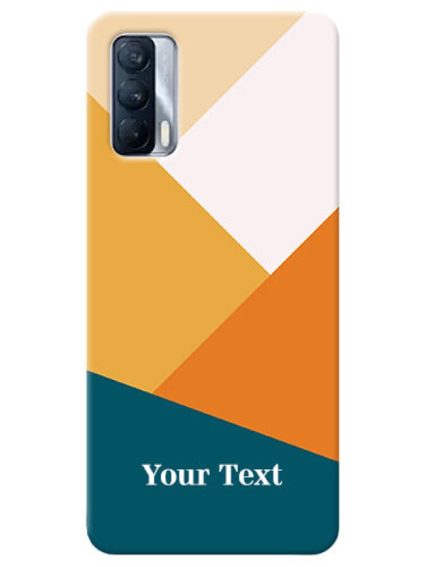 Custom Realme X7 Custom Phone Cases: Stacked Multi-colour Design