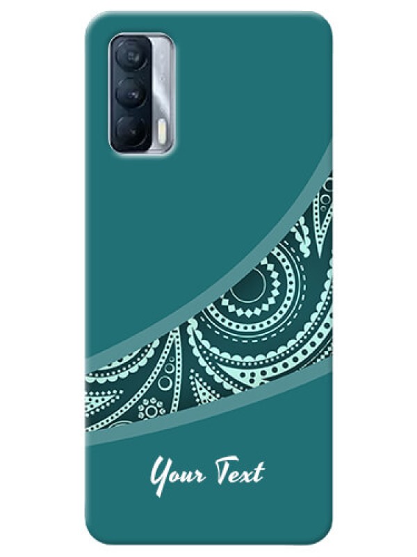 Custom Realme X7 Custom Phone Covers: semi visible floral Design