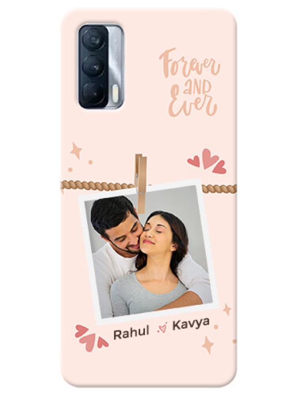 Custom Realme X7 Phone Back Covers: Forever and ever love Design