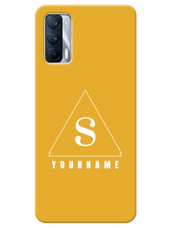Custom Realme X7 Custom Mobile Case with simple triangle Design