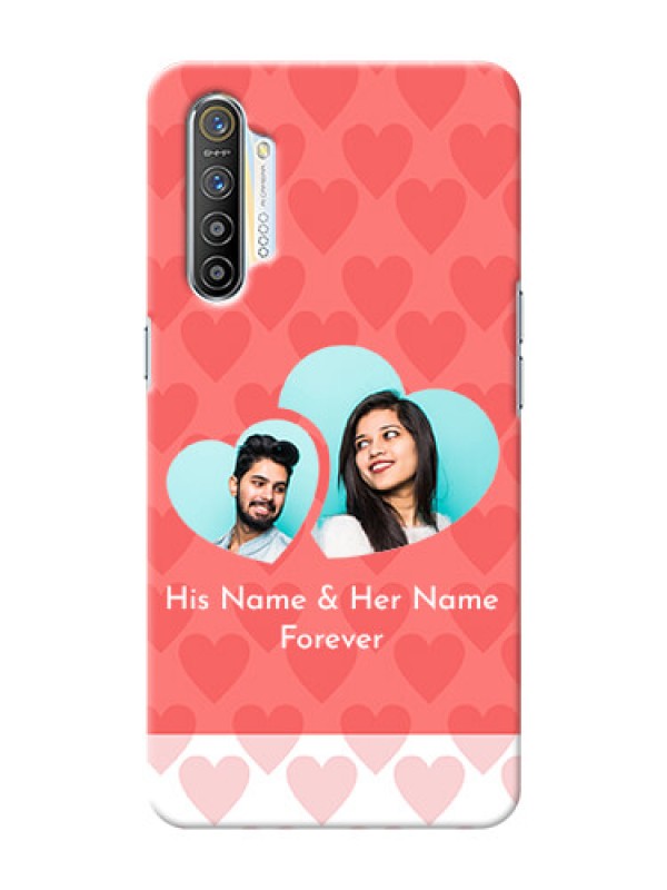 Custom Realme XT personalized phone covers: Couple Pic Upload Design
