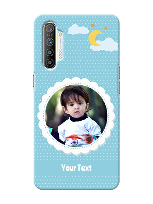 Custom Realme XT mobile cases online: violet Pattern Design