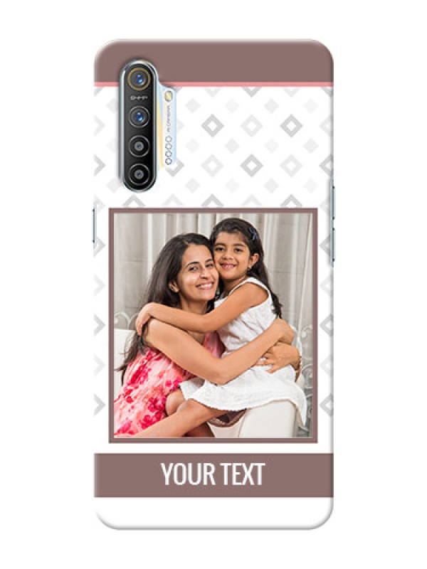 Custom Realme XT custom back covers: Simple Diamond Design