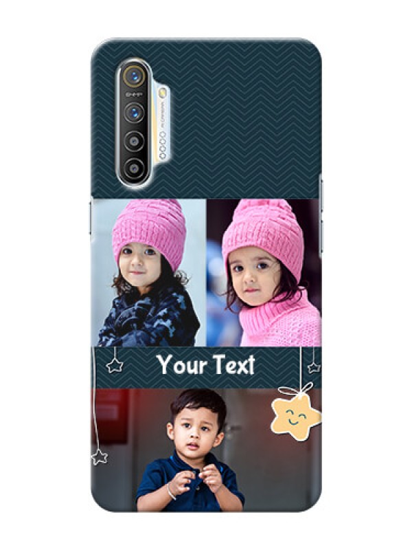 Custom Realme XT Mobile Back Covers Online: Hanging Stars Design
