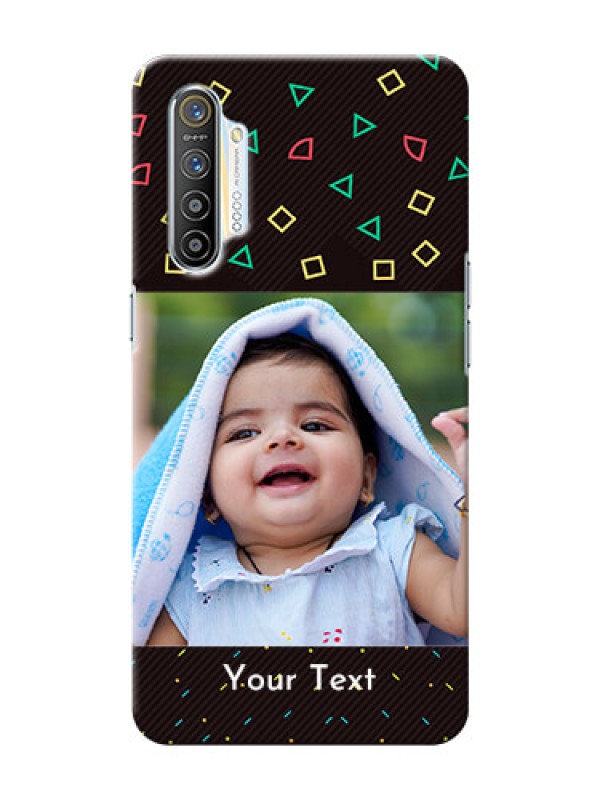 Custom Realme XT custom mobile cases with confetti birthday design