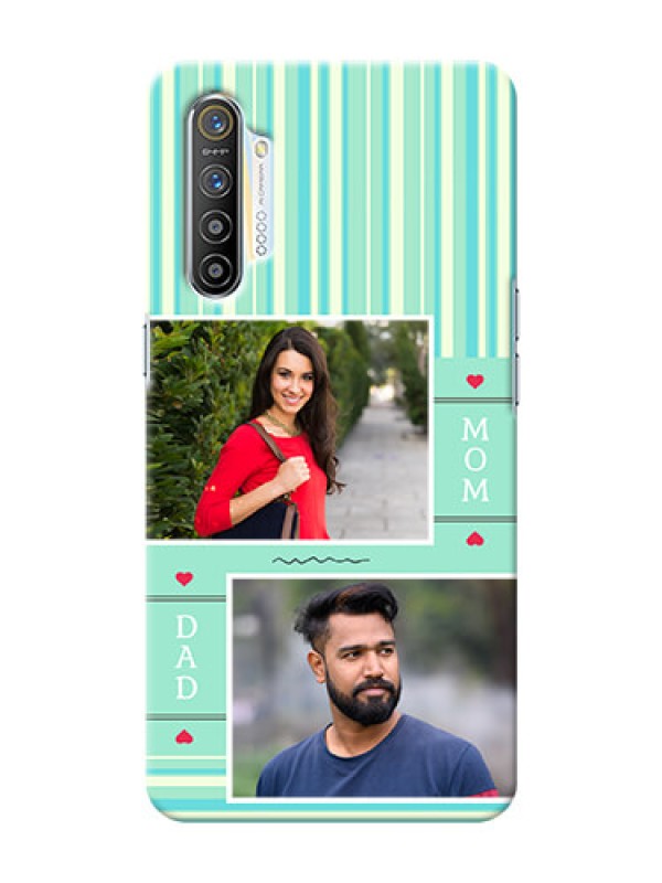 Custom Realme XT custom mobile phone covers: Mom & Dad Pic Design