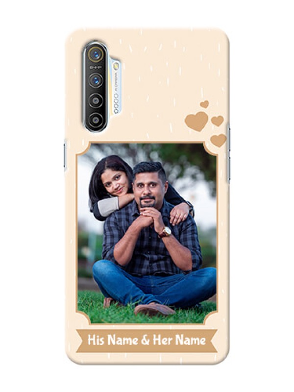 Custom Realme XT mobile phone cases with confetti love design 