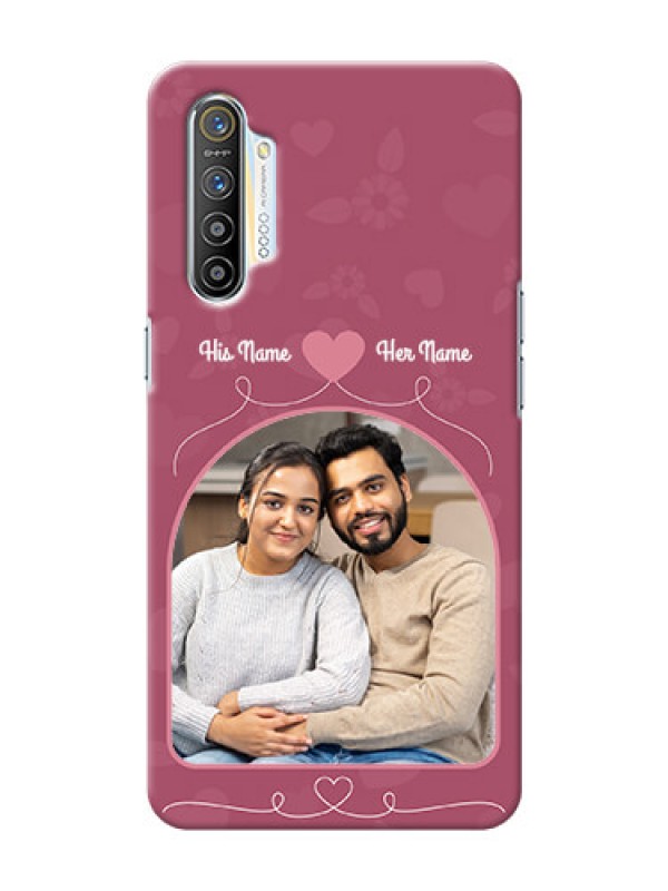 Custom Realme XT mobile phone covers: Love Floral Design