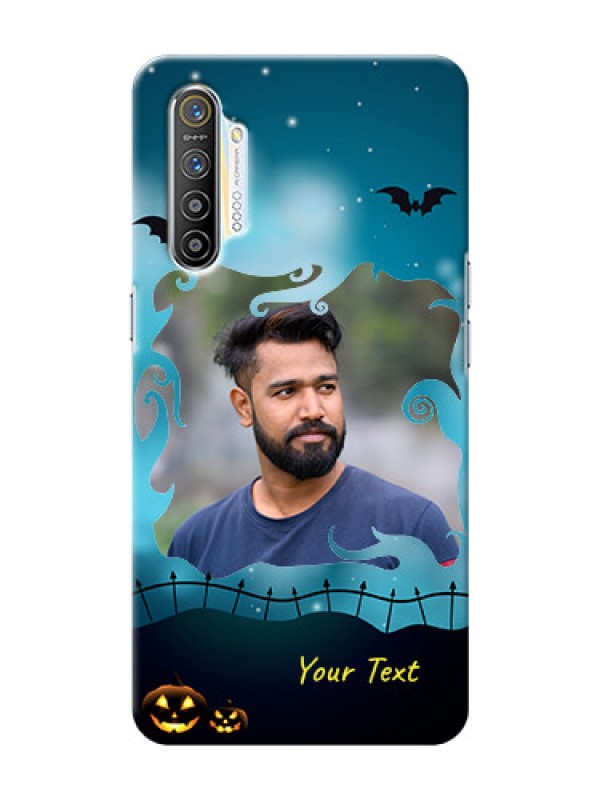 Custom Realme XT Personalised Phone Cases: Halloween frame design