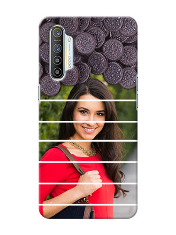 Custom Realme XT Custom Mobile Covers with Oreo Biscuit Design