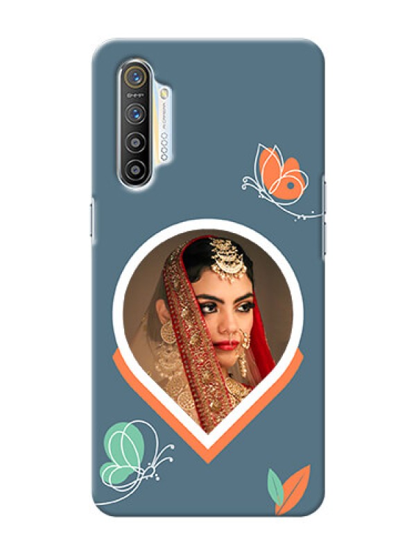 Custom Realme Xt Custom Mobile Case with Droplet Butterflies Design