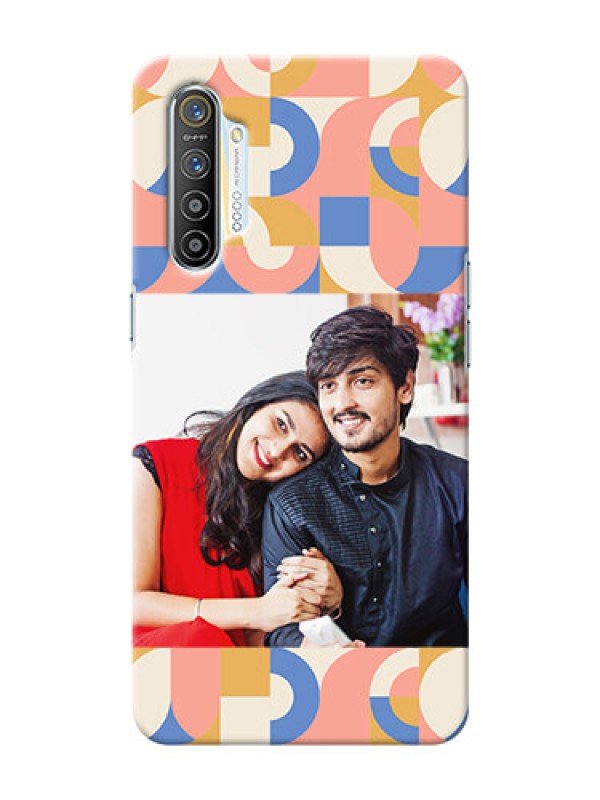 Custom Realme Xt Custom Phone Covers: Semi-circle Maze Pattern Design