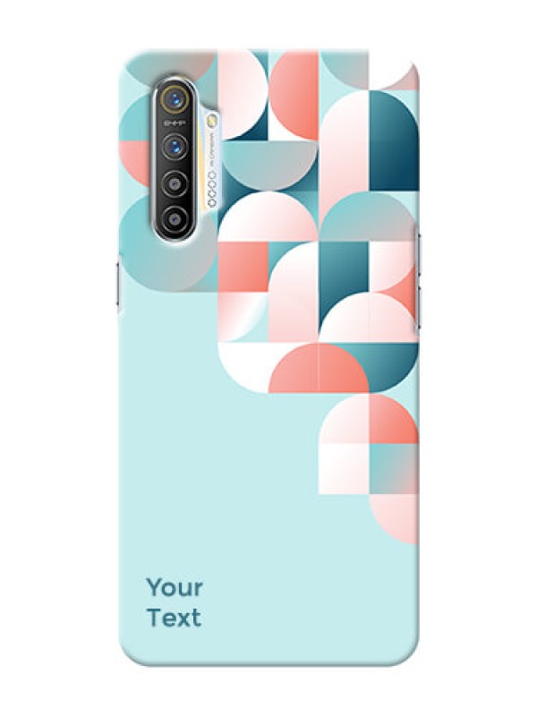 Custom Realme Xt Back Covers: Stylish Semi-circle Pattern Design