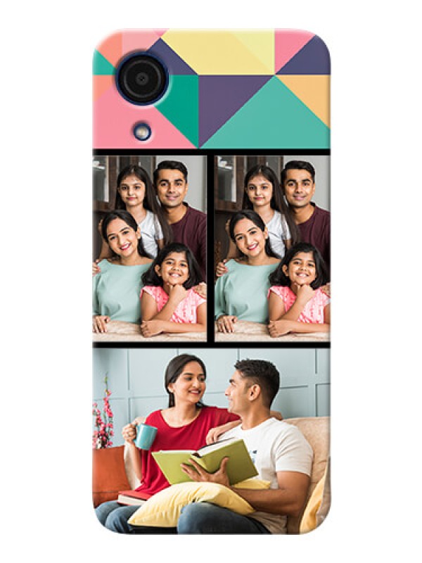 Custom Galaxy A03 Core personalised phone covers: Bulk Pic Upload Design