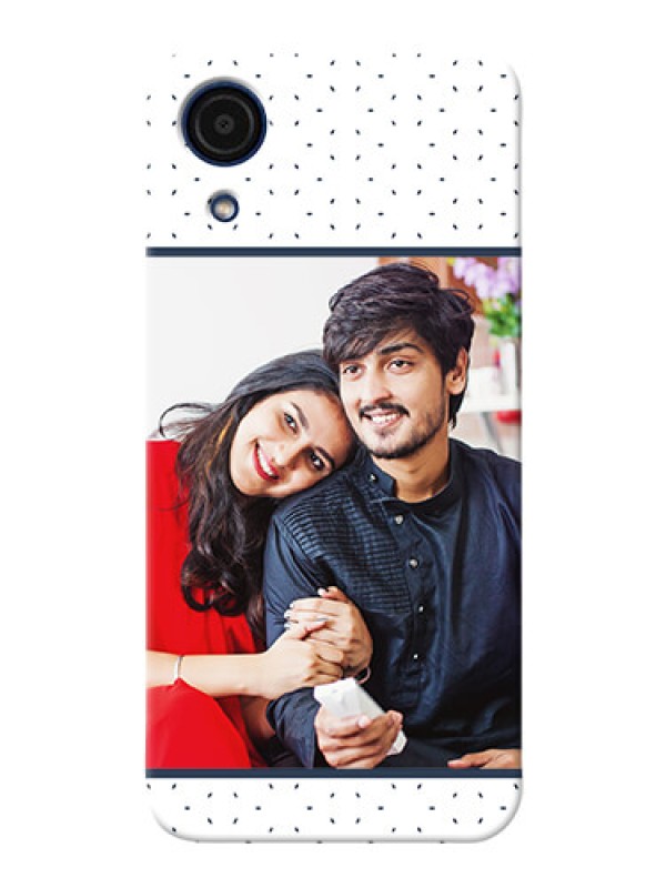 Custom Galaxy A03 Core Personalized Phone Cases: Premium Dot Design