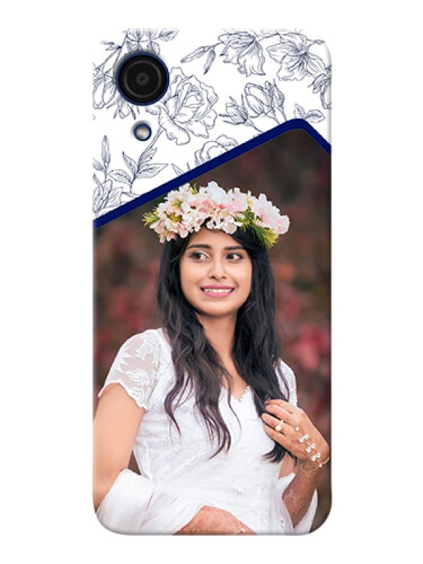 Custom Galaxy A03 Core Phone Cases: Premium Floral Design