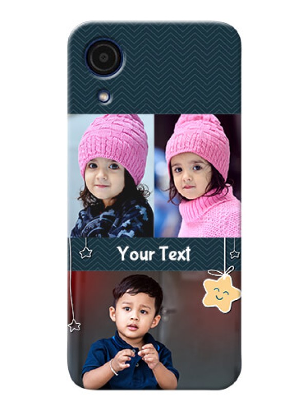 Custom Galaxy A03 Core Mobile Back Covers Online: Hanging Stars Design