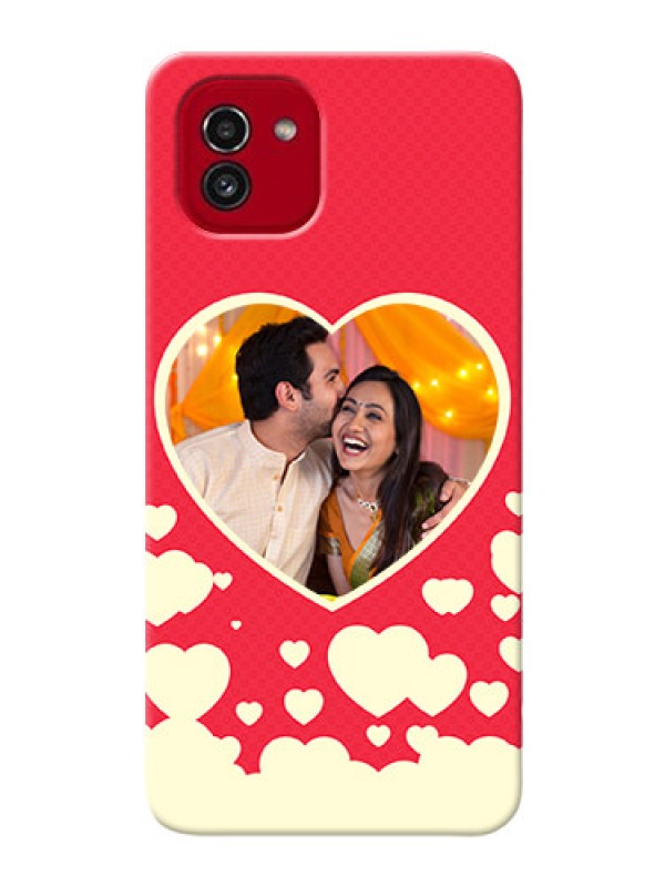 Custom Galaxy A03 Phone Cases: Love Symbols Phone Cover Design