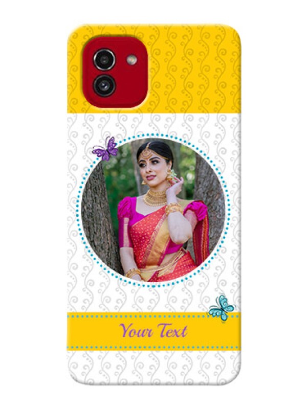 Custom Galaxy A03 custom mobile covers: Girls Premium Case Design