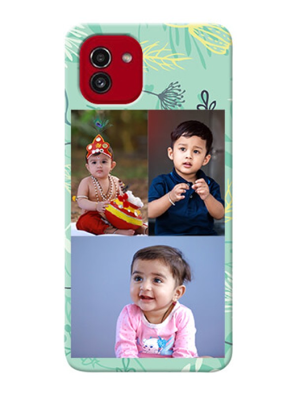 Custom Galaxy A03 Mobile Covers: Forever Family Design 