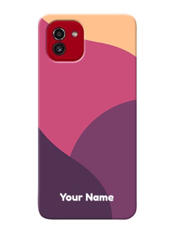Custom Galaxy A03 Custom Phone Covers: Mixed Multi-colour abstract art Design