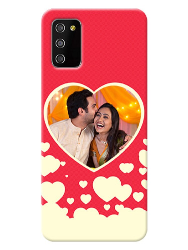 Custom Galaxy A03s Phone Cases: Love Symbols Phone Cover Design