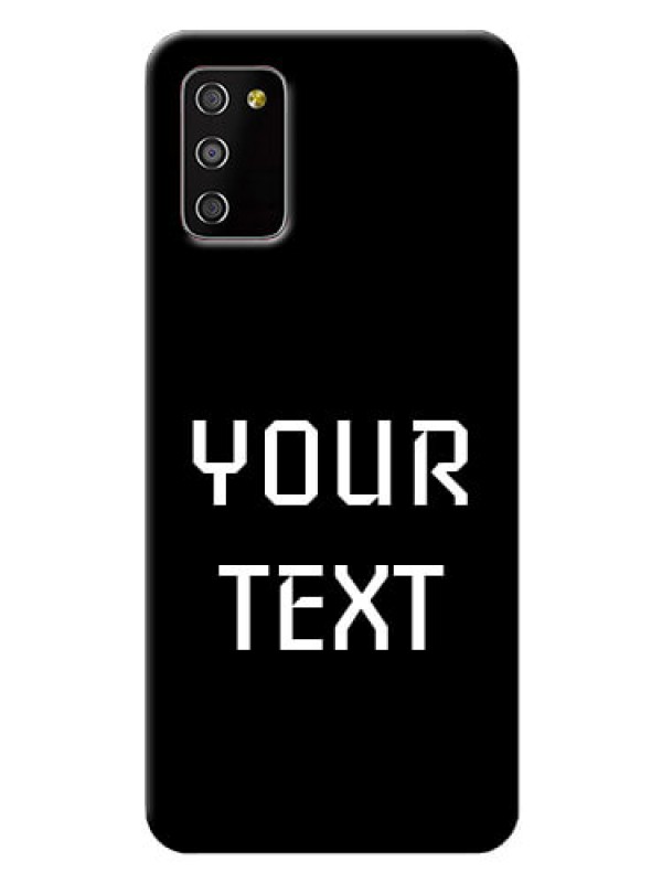 Custom Galaxy A03s Your Name on Phone Case
