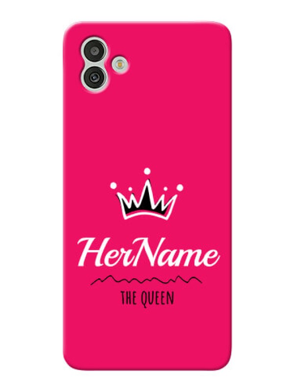 Custom Galaxy A04 Queen Phone Case with Name