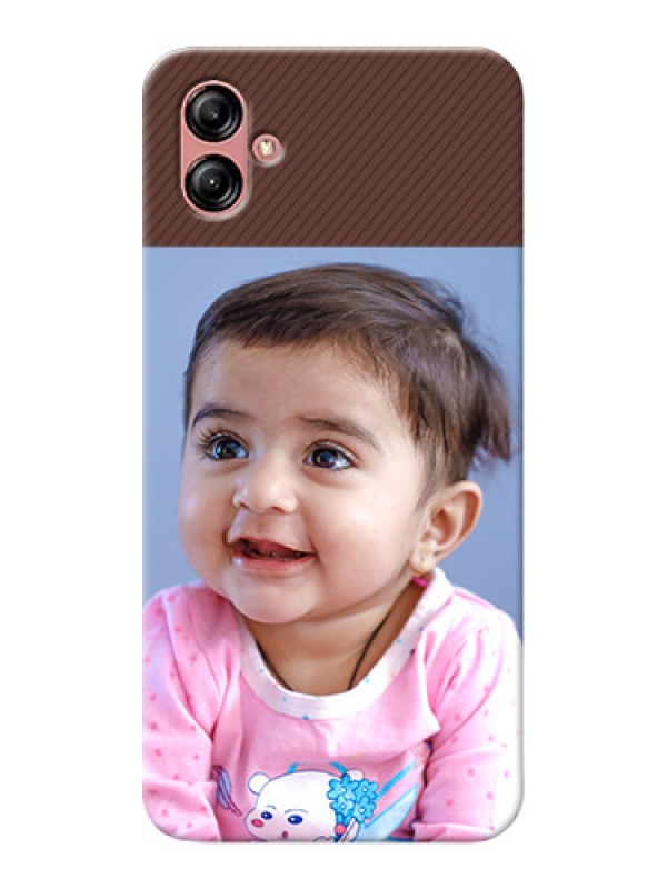 Custom Samsung Galaxy A04e personalised phone covers: Elegant Case Design