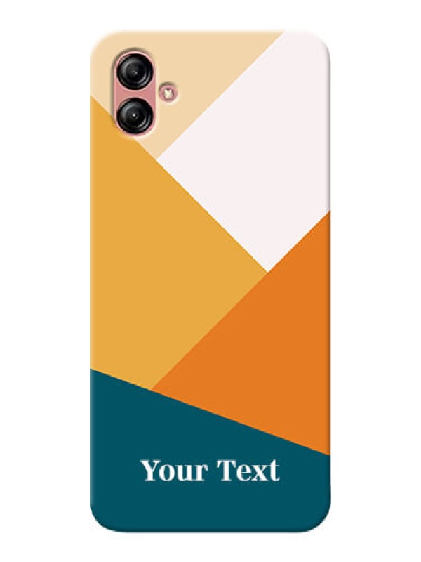 Custom Galaxy A04E Custom Phone Cases: Stacked Multi-colour Design