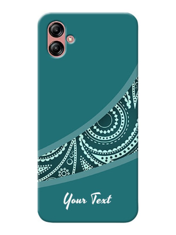Custom Galaxy A04E Custom Phone Covers: semi visible floral Design