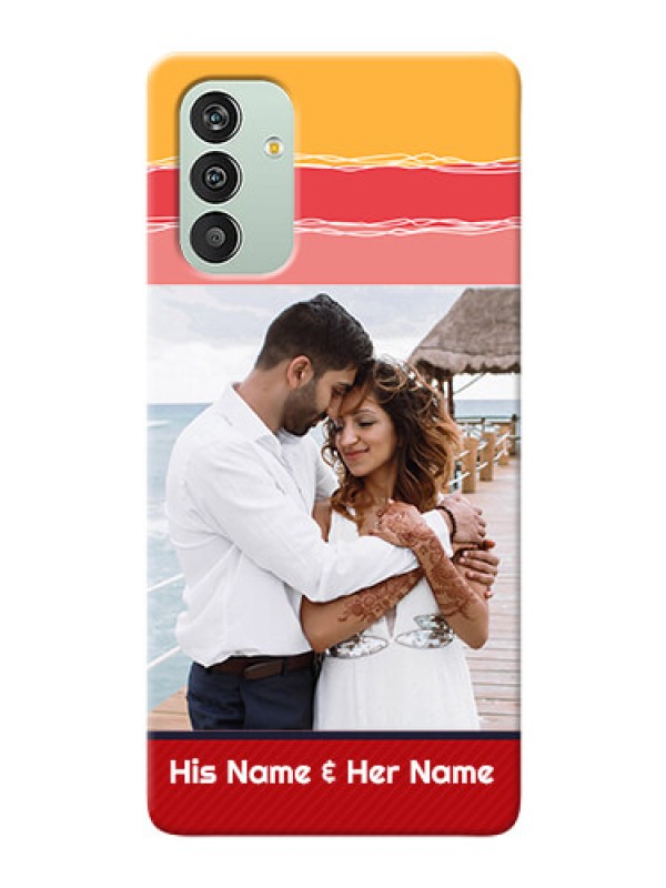 Custom Galaxy A04s custom mobile phone covers: Colorful Case Design