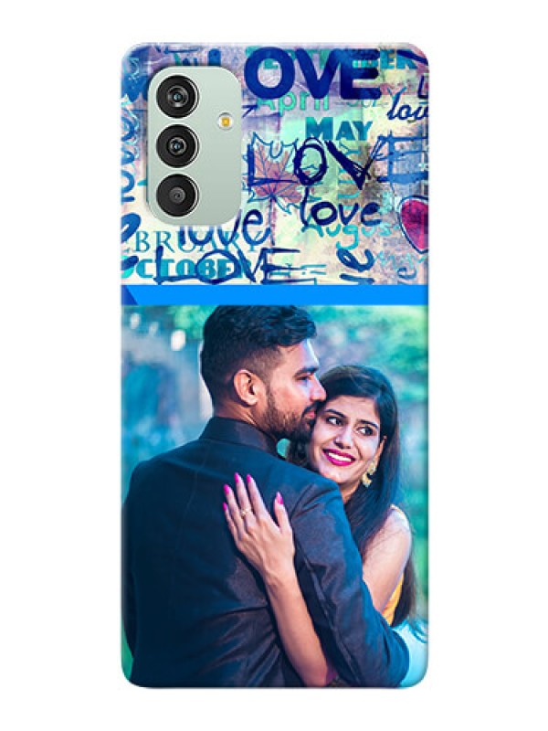 Custom Galaxy A04s Mobile Covers Online: Colorful Love Design